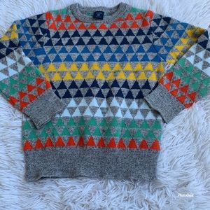 ✨SOLD!Baby Gap triangle print Crew neck sweater